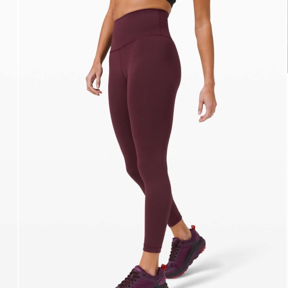 Lululemon Wunder train high rise tight 25”